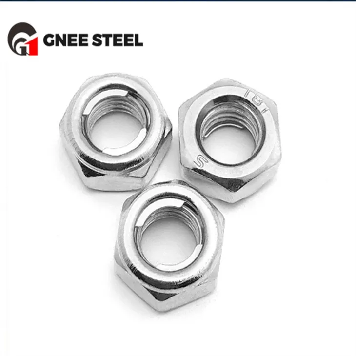 A2-70 A4-80 Celokovové poistné matice