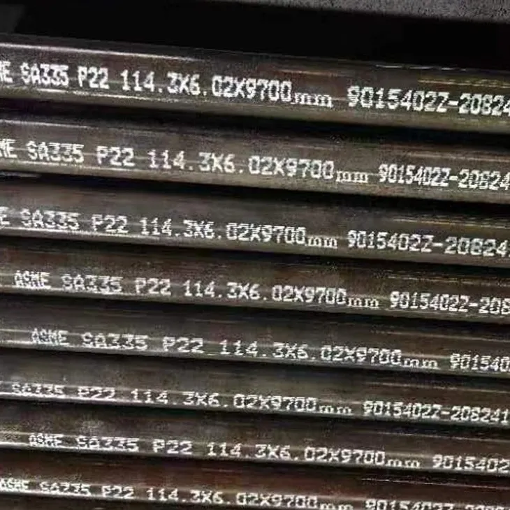 ASTM A335 P22 Alloy Steel Seamless Pipes