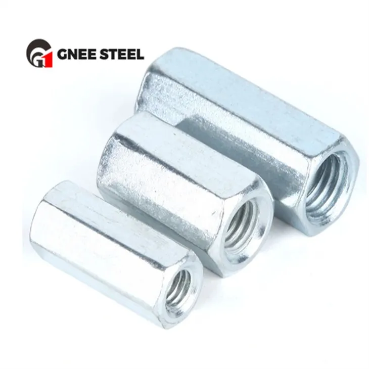 DIN6334 dlhé šesťhranné spojovacie matice