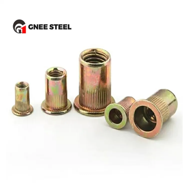 Nitovacie matice z pozinkovanej ocele DIN7340