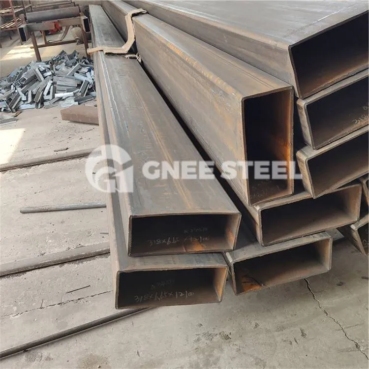 Hotové za tepla EN10210 Obdĺžnikové duté profily