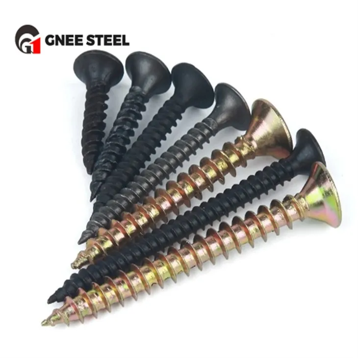 DIN18182 Čierna skrutka do sadrokartónu