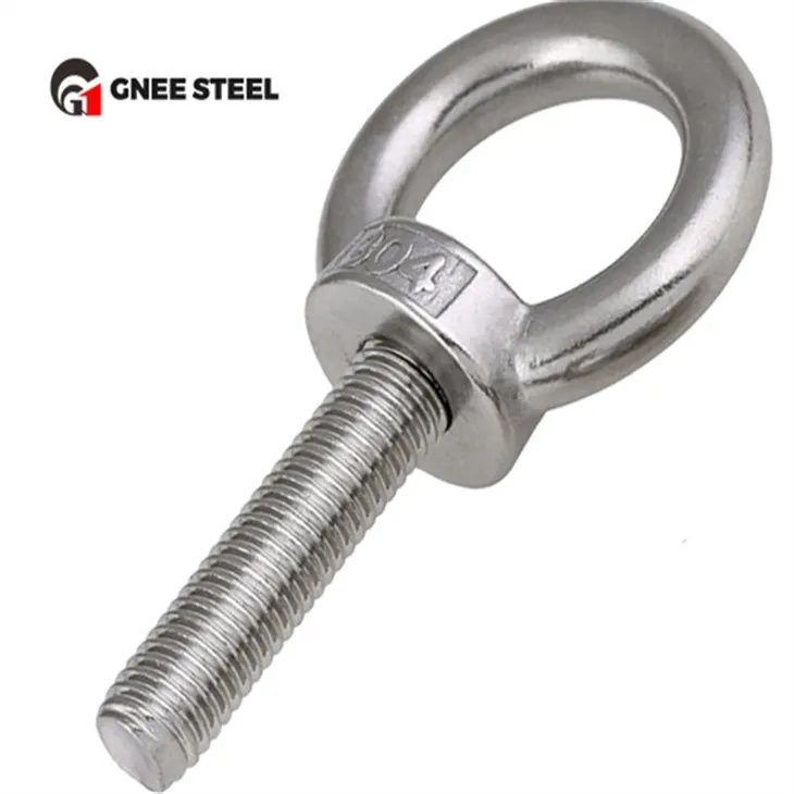 SS304 SS316 Skrutky s okom z nehrdzavejúcej ocele