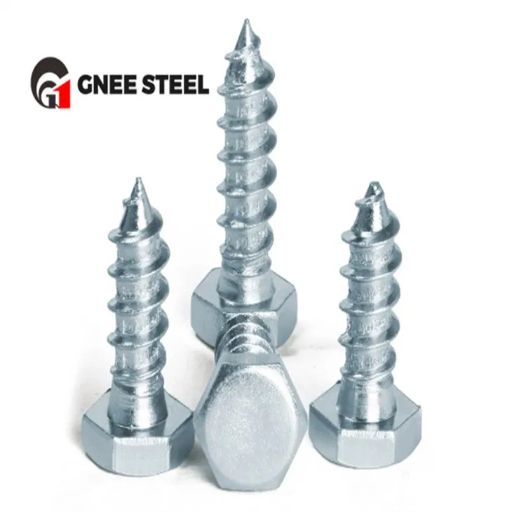 Skrutky do dreva so šesťhrannou hlavou SS316